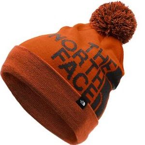 The North Face Ski Tuke Hat. 
Red/Orange. NWT